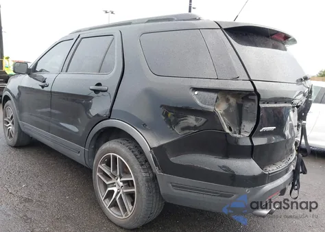 2018 Ford Explorer Sport z USA, uszkodzony, nr VIN 1FM5K8GT5JGC72689